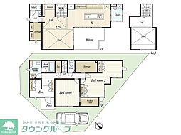 国立市東1丁目貸家