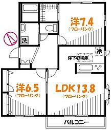コンフォール恋ヶ窪 201
