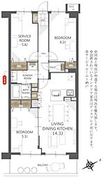 ゼファー船橋薬園台 308