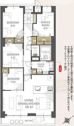 ライオンズマンション京成大久保第二 203