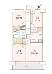 東急ドエル・アルス多摩境 604
