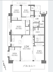 ラムーナ横浜戸塚スカイリッジF棟 601