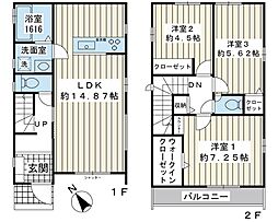 浦安市富岡4丁目新築戸建2号棟 2号棟