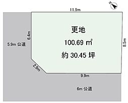 浦安市高洲3丁目角地