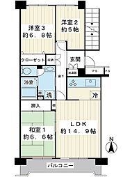 入船西エステート2号棟