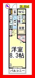ＡＦ　ラフィネ　ノース[ヘーベルメゾン・Wi-Fi付] 105