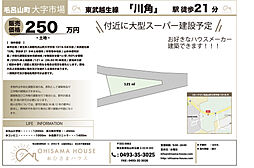 大字市場　売地