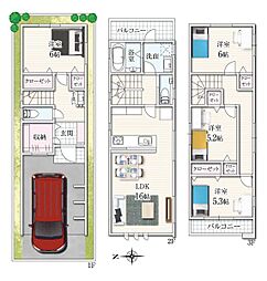 東大阪市鷹殿町の一戸建て