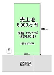 東大阪市昭和町の土地