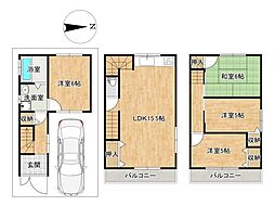 東大阪市稲葉1丁目の一戸建て