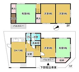 東大阪市五条町の一戸建て