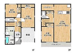 東大阪市下六万寺町3丁目の一戸建て