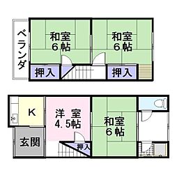 中鴻池町2丁目貸家