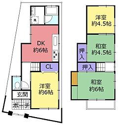 西鴻池町2丁目貸家