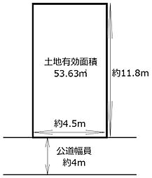 大阪市鶴見区安田１丁目の土地