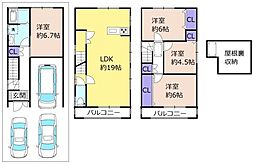 南鴻池町改装済み中古戸建