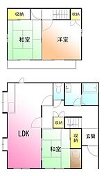 鶴川3丁目中田貸家