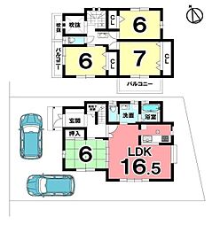 名古屋市瑞穂区豊岡通２丁目の一戸建て