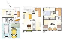 新築分譲住宅　天白区池場1丁目　2号地