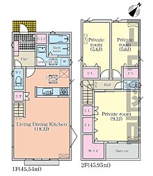 ミラスモ緑区六田2287　全1棟