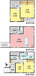 新築分譲住宅　天白区一本松1期　3号棟