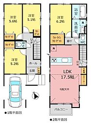 新築分譲住宅　天白区一本松1期　4号棟