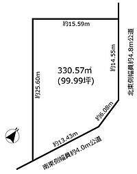 土地　日進市折戸町鎌ケ寿　100坪