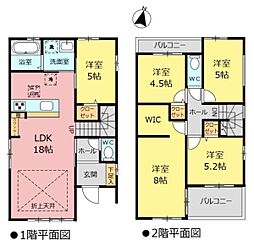 新築分譲住宅　日進市米野木町2期　1号棟