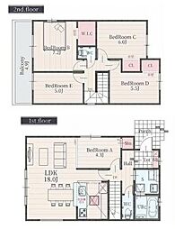 新築分譲住宅　緑区徳重2期　1号棟