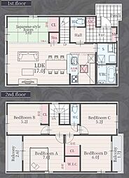新築分譲住宅　緑区徳重2期　2号棟