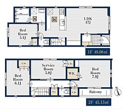 ミラスモ緑区漆山01404　1号棟