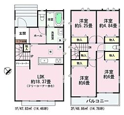 ハートフルタウン天白区島田黒石4期　全1棟