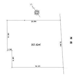 売地　中川区露橋町
