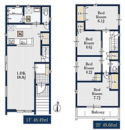 ミラスモ天白区元八事3264　1号棟