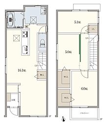 新築テラスハウス　フレスト西山小学校西　B2棟