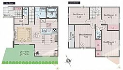 新築分譲住宅　緑区梅里1期　1号棟