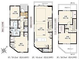 新築分譲住宅　名東区上社1期　全1棟