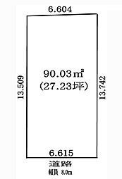 土地　天白区池場第3　全1区画
