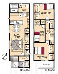 新築分譲住宅　東郷町御岳第1　1号棟