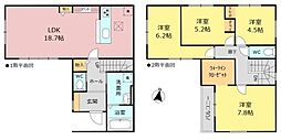 新築分譲住宅　天白区元八事3期　1号棟