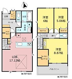 グラファーレ日進市岩崎町12期　2号棟