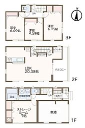 横浜市鶴見区朝日町2丁目の一戸建て
