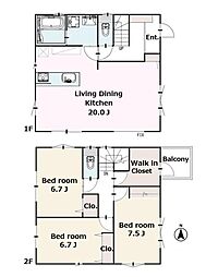川崎市宮前区東有馬5丁目の一戸建て