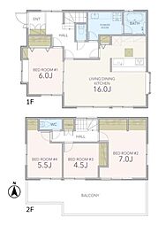 横浜市都筑区東山田町の一戸建て