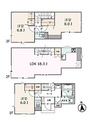 横浜市戸塚区上倉田町の一戸建て