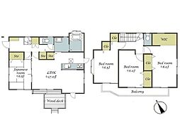平塚市めぐみが丘２丁目の一戸建て