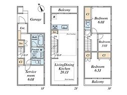 川崎市川崎区桜本２丁目の一戸建て