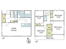 横浜市港南区下永谷５丁目の一戸建て