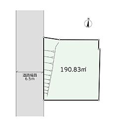 横浜市青葉区あかね台１丁目の土地