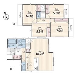横浜市港南区芹が谷２丁目の一戸建て